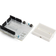 CARTE D'EXPERIMENTATION AVEC MINI PLATINE D'ESSAI POUR ARDUINO® UNO