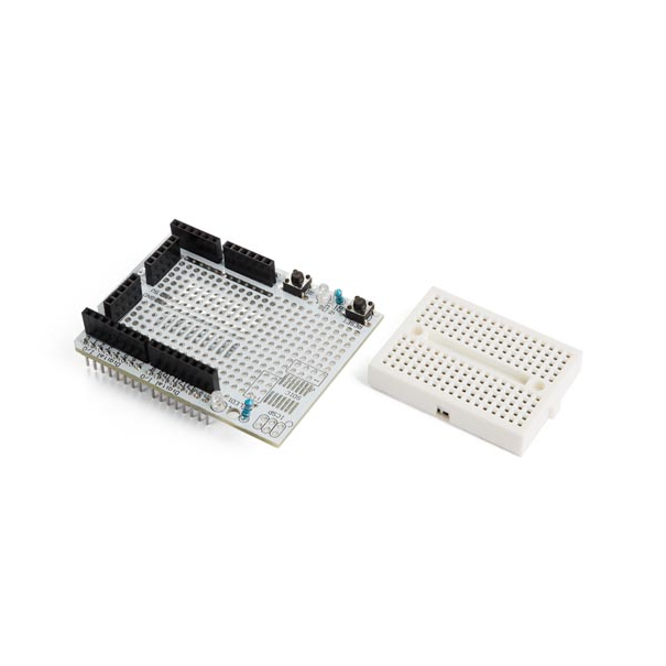 CARTE D'EXPERIMENTATION AVEC MINI PLATINE D'ESSAI POUR ARDUINO® UNO