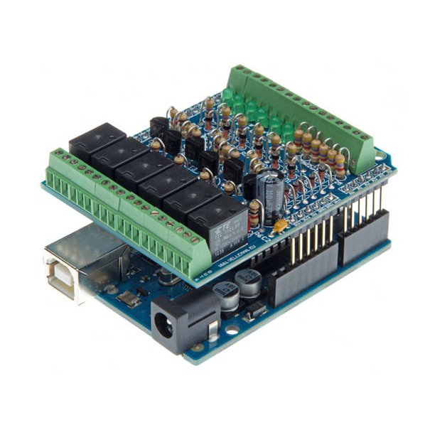 I/O SHIELD POUR ARDUINO® (kit à souder)