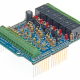 I/O SHIELD POUR ARDUINO®