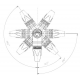 CONNECTEUR XLR 3 POLES MALE CABLE COUDE 90° NEUTRIK