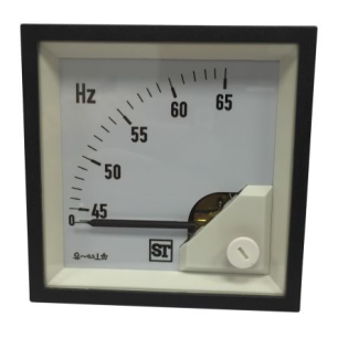 FREQUENCEMETRE ANALOGIQUE DE TABLEAU 65Hz - 92x92mm