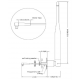 ANTENNES WIFI 7" 5DBI CONNECTEUR UFL PLUG 2.4GHZ