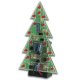 SAPIN DE NOËL AVEC LEDs CLIGNOTANTES