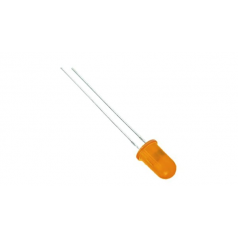 LED STANDARD 5mm - ORANGE DIFFUSANT