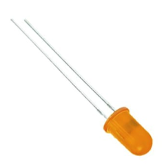 LED STANDARD 5mm - ORANGE DIFFUSANT