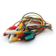 CABLES  CROCO 5 COULEURS (10PCS)