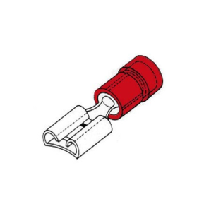 FASTON 4.8MM FEM ROUGE 1.5MM² A SERTIR