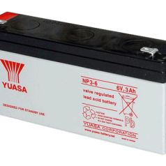 BATTERIE 6V 3AH 134X34X64MM YUASA