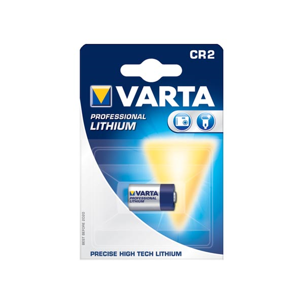 PILE LITHIUM 3V PHOTO - CR2 VARTA