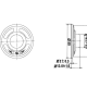 HAUT-PARLEUR MINIATURE - 0.5W / 8 ohm - Ø 50mm