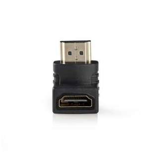 Adaptateur HDMI - Connecteur HDMI coudé à 90° vers HDMI femelle