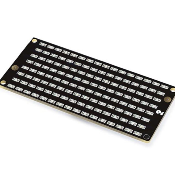 PANNEAU MATRICE LED 8x16 I²C POUR ARDUINO® - BLEU