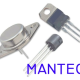 Transistor simple bipolaire (BJT), NPN, 80 V, 1.5 A, 1.25 W, TO-126, Traversant