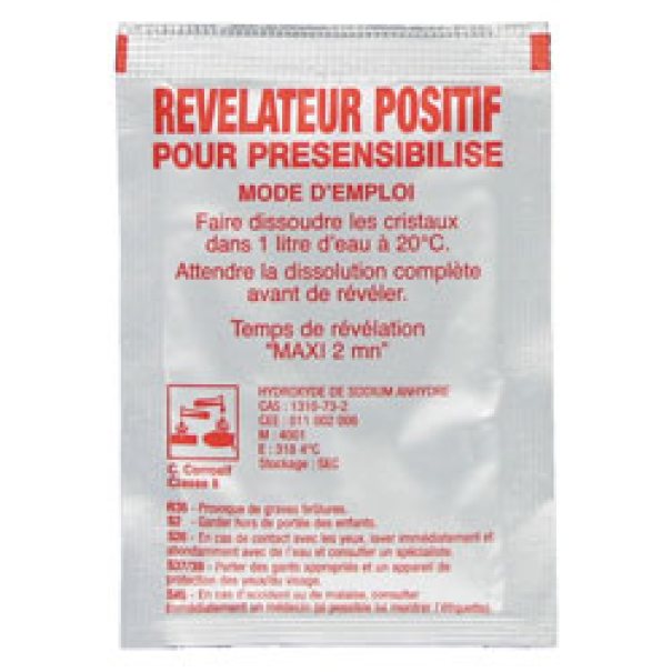 REVELATEUR SACHET POUR 1L - POUR PCB PHOTOSENSIBLE