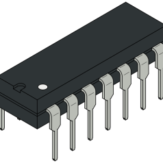 IC QUATRE COMMUTATEURS ANALOGIQUES - CD4066BE