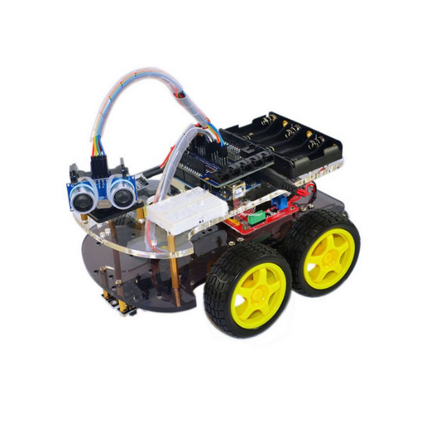 KIT VOITURE 4X4 ROBOT MULTIFONCTION - COMPLET AVEC CARTE DE CONTROLE UNO + GUIDE DE MONTAGE EN FRANCAIS