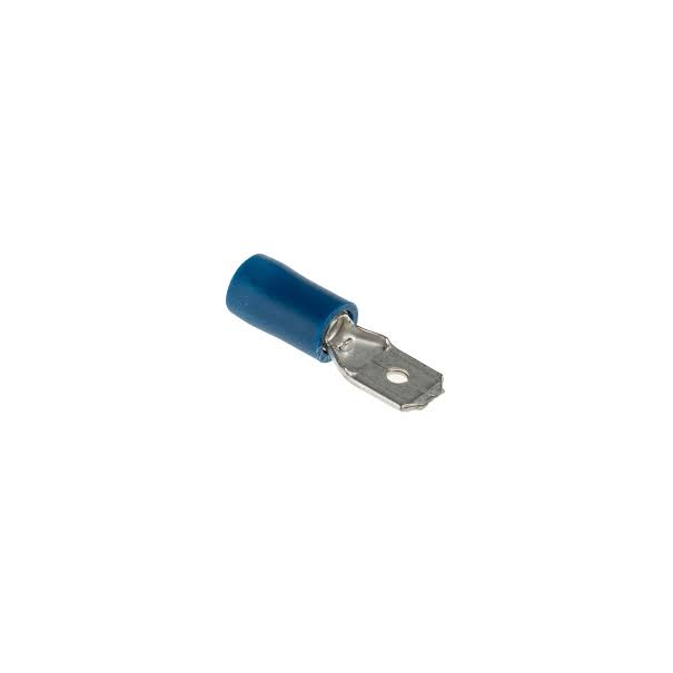 FASTON MALE 2.5MM² BLEU - 6.3MM