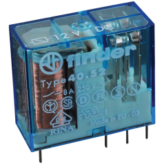 RELAIS 12VDC 2INV 8A  FINDER 4052