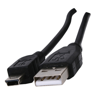 CABLE USB A M - MINI USB 5 BROCHES - 2M