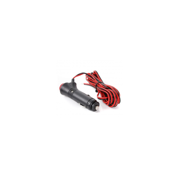 FICHE ALLUME CIGARE AVEC 1.5 METRE  DE CABLE ROUGE/NOIR 0.5mm²