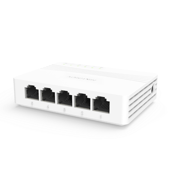 Switch ethernet 5 ports - 10/100/1000 GIGABIT