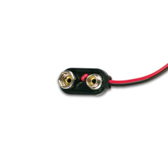 CONTACT A PRESSION POUR 1 X PILE 9V (TYPE "I")