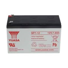 BATTERIE 12V 7AH YUASA - 151X65X94MM