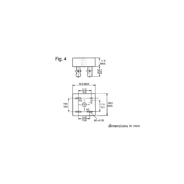 PONT DE DIODE 800V 35A FASTON