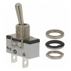 TOGGLE SWITCH 1P ON-OFF 15A 250V APEM