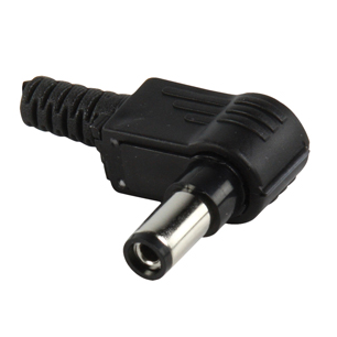 DC PLUG 2.1X5.5MM COUDE 90° LUMBERG