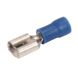 FASTON FEMELLE 6.6MM BLEU 2.5MM²