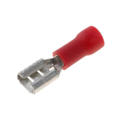 CONNECTEUR FAST-ON FEMELLE 6.6X0.8 ROUGE 1.5MM²