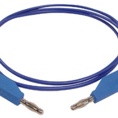 Cordon de mesure (fiche banane 4mm) 3A/30V - 1m (couleur aux choix)